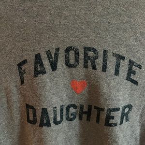 gray, favorite daughter crew neck